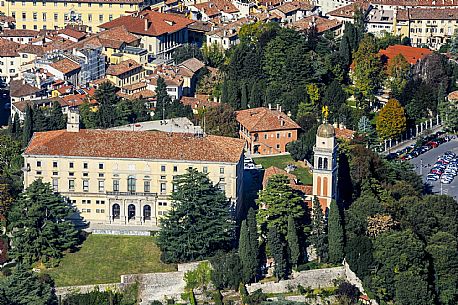 Aereal view of Udine